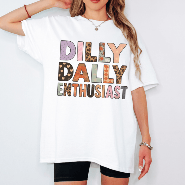 Dilly Dally Tshirt - The Pointe Boutique