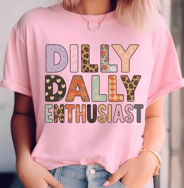 Dilly Dally Tshirt - The Pointe Boutique