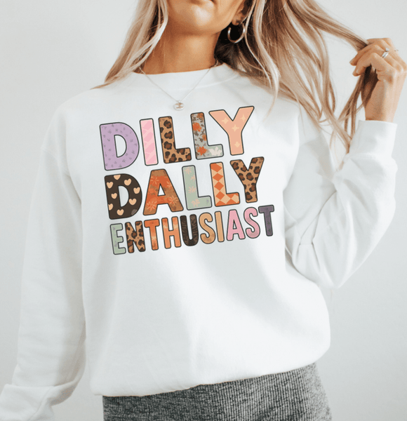 Dilly Dally Tshirt - The Pointe Boutique