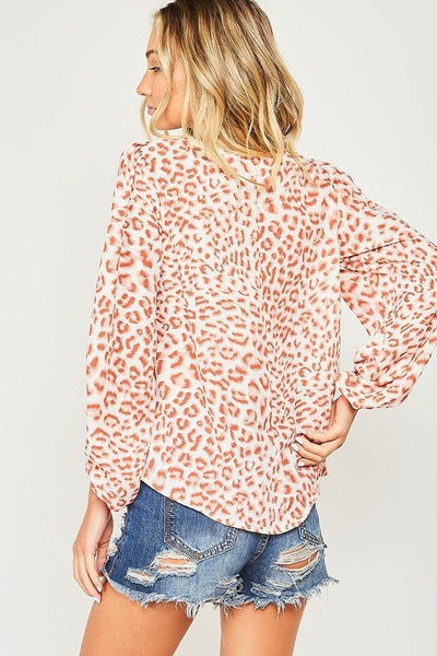 OUT OF THE WILD CHEETAH TOP - The Pointe Boutique