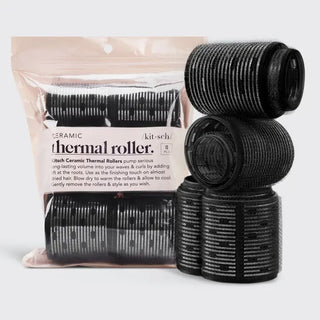 Ceramic Hair Roller 8pc Variety Pack - Kitsch - The Pointe Boutique