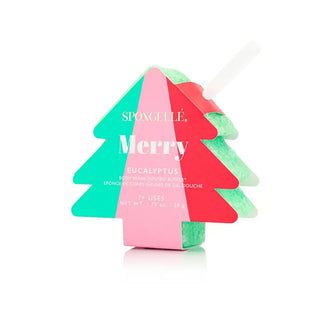 Merry Eucalyptus holiday tree ornament body wash buffer