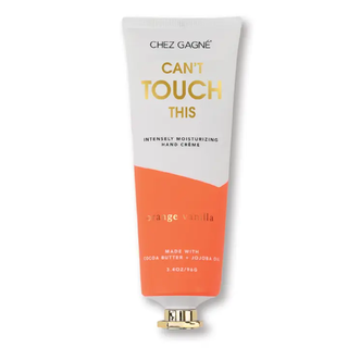 Can't Touch This orange vanilla hand creme tube