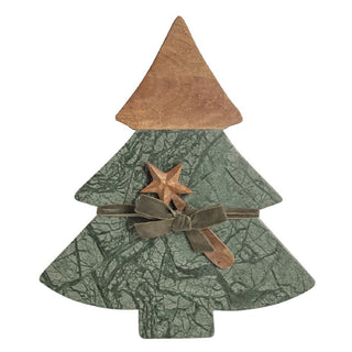 Christmas tree shaped serving board