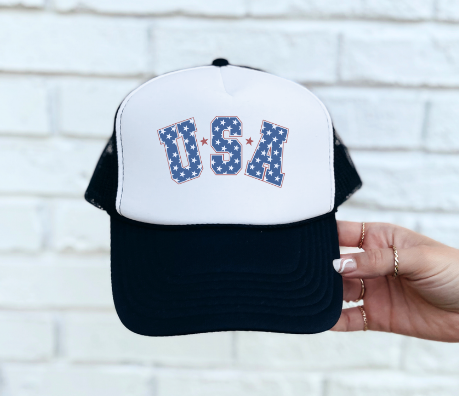 Jackie USA Trucker Hat