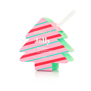 Jolly Mulberry holiday tree ornament body wash buffer