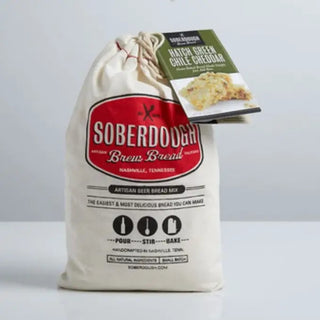 Soberdough Hatch Green Chili Cheddar bread mix bag