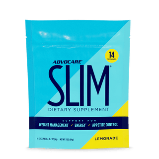 Advocare Slim Dietary Supplement Drink - 14 Stick Packs - Lemonade - The Pointe Boutique