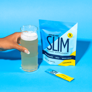 Advocare Slim Dietary Supplement Drink - 14 Stick Packs - Lemonade - The Pointe Boutique