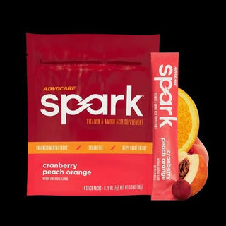 Advocare Spark Energy Drink Mix-14 Stick Packs Cranberry Peach Orange - The Pointe Boutique