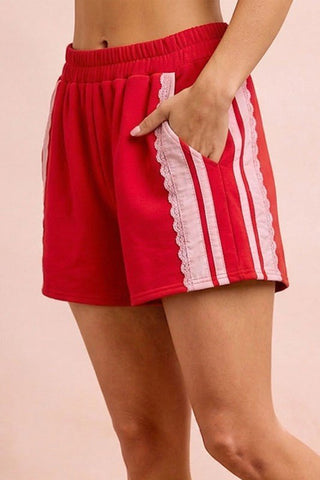 Arden Beth French Terry Shorts - The Pointe Boutique