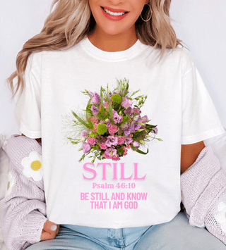 Be Still Tshirt - The Pointe Boutique