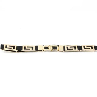 Black one size stretch belt - The Pointe Boutique