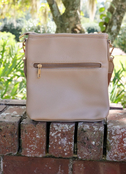 Briggs Crossbody Taupe - The Pointe Boutique