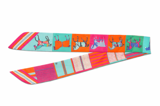 Brylee Vibrant Equestrian Accessory Scarf - The Pointe Boutique