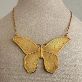 Butterfly Necklace Gold Chain - The Pointe Boutique