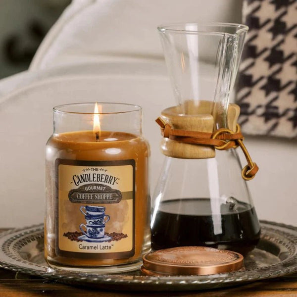 Caramel Latte Candle Large Jar - The Pointe Boutique