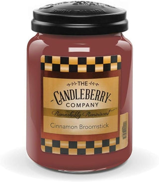 Cinnamon Broomstick Candle Large Jar - The Pointe Boutique