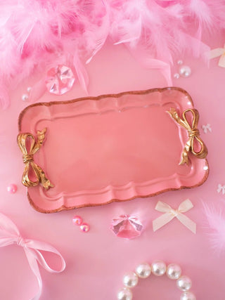 Coquette Bow Tray - The Pointe Boutique