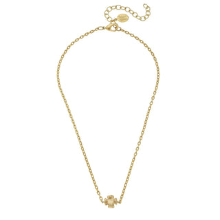 Dainty Maltese Cross Necklace 3323G - The Pointe Boutique