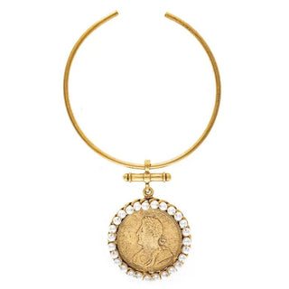 Denarius Choker Necklace - The Pointe Boutique
