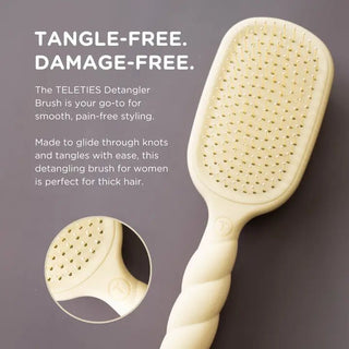 Detangler Hair Brush for Medium Hair - Tan - The Pointe Boutique