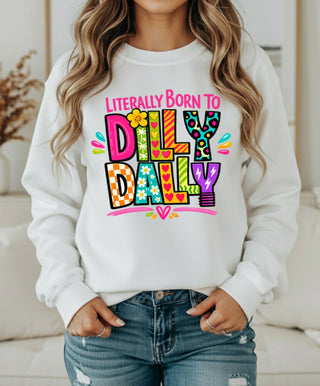 Dilly Dally Sweatshirt - The Pointe Boutique