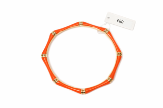 Enamel Bangle Bracelet - The Pointe Boutique