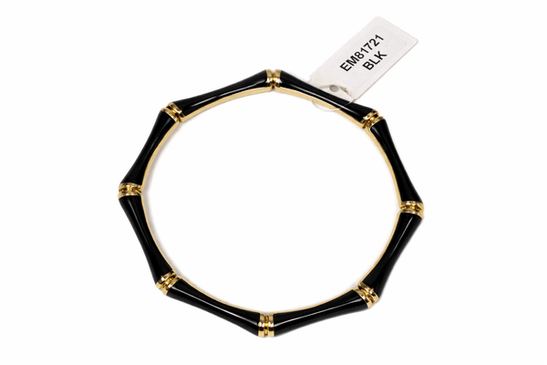 Enamel Bangle Bracelet - The Pointe Boutique