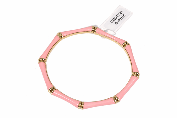 Enamel Bangle Bracelet - The Pointe Boutique