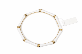 Enamel Bangle Bracelet - The Pointe Boutique