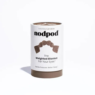 mocha weighted sleep mask