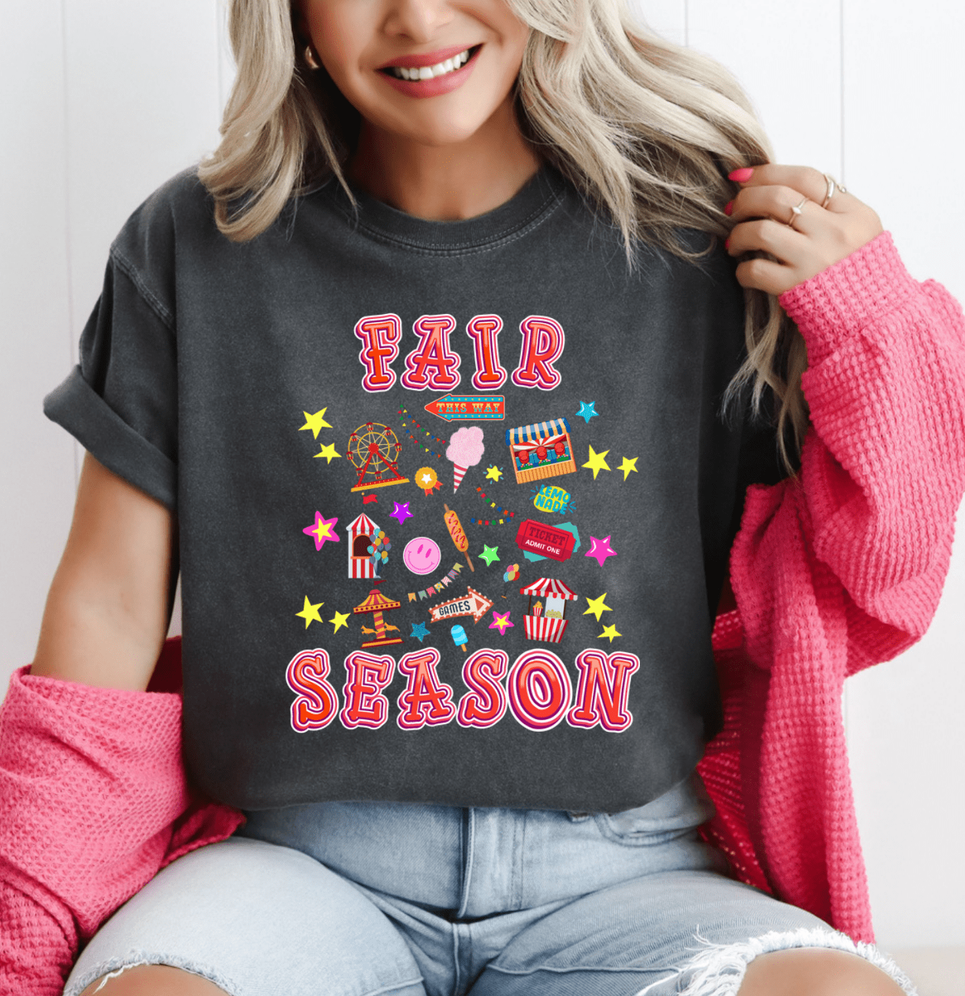 Fair Season Tshirt - The Pointe Boutique