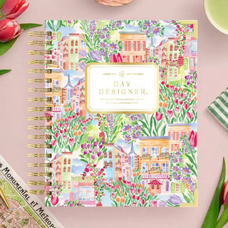 Belle Vie 2027 daily planner with illustrated cover