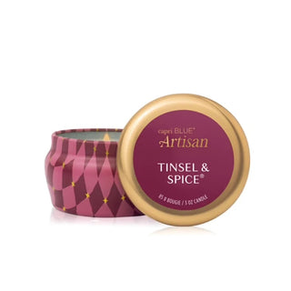 a berry mini tin, perfect for gifting candle