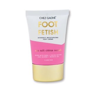 Foot Fetish - Clean + Vegan Foot Crème - Sea Salt Citrus + Neroli - 3.4oz - The Pointe Boutique