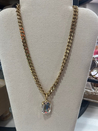 Fort Worth Pendants Clear with Dallas Necklace - The Pointe Boutique