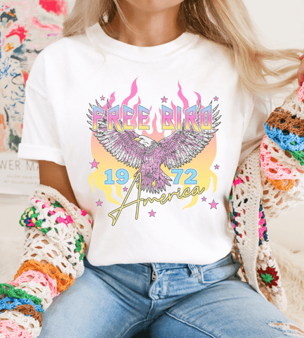 Free Bird Tshirt - The Pointe Boutique