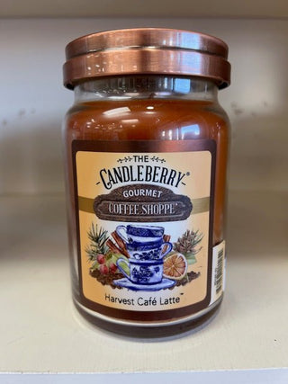 Harvest Cafe Latte Candle Large Jar - The Pointe Boutique