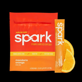 Spark Mandarin Orange energy drink mix box