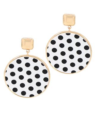 The Delilah Polka Dot Earrings – view 6