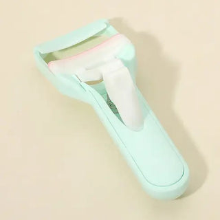 mint compact eyelash curler