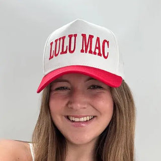 Lulu Mac Cap, LM - 3014 Red - The Pointe Boutique
