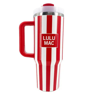 Lulu Mac Cup, Red Stripe - The Pointe Boutique