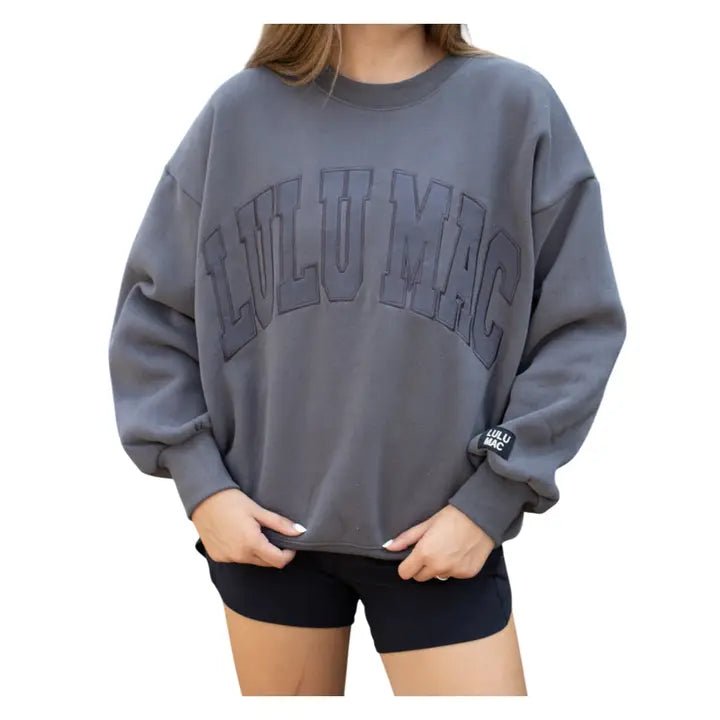 Lulu Mac Sweatshirt, MONO - 2225 - The Pointe Boutique
