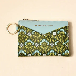 Luxe Pocket Wallet–Everbloom Forest Green - The Pointe Boutique