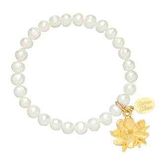 Magnolia Pearl Stretch Bracelet - The Pointe Boutique