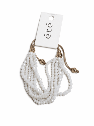 Multi - Strand Beaded Bracelet - The Pointe Boutique
