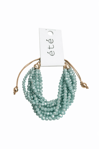 Multi - Strand Beaded Bracelet - The Pointe Boutique