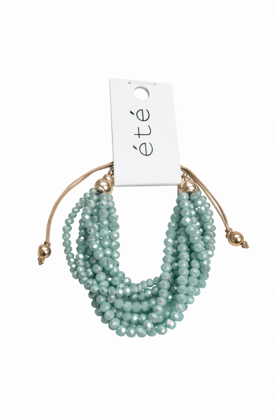 Multi - Strand Beaded Bracelet - The Pointe Boutique